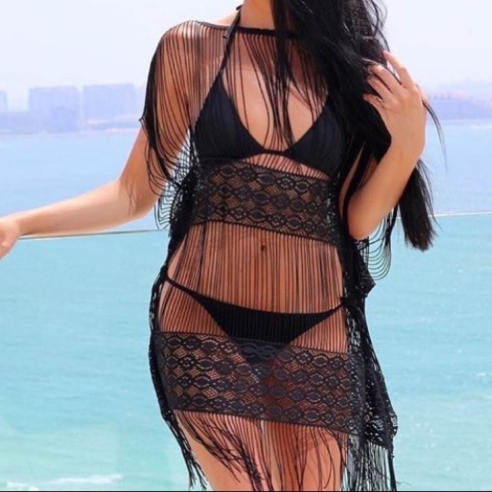 HOT MIAMI STYLES black cover-up